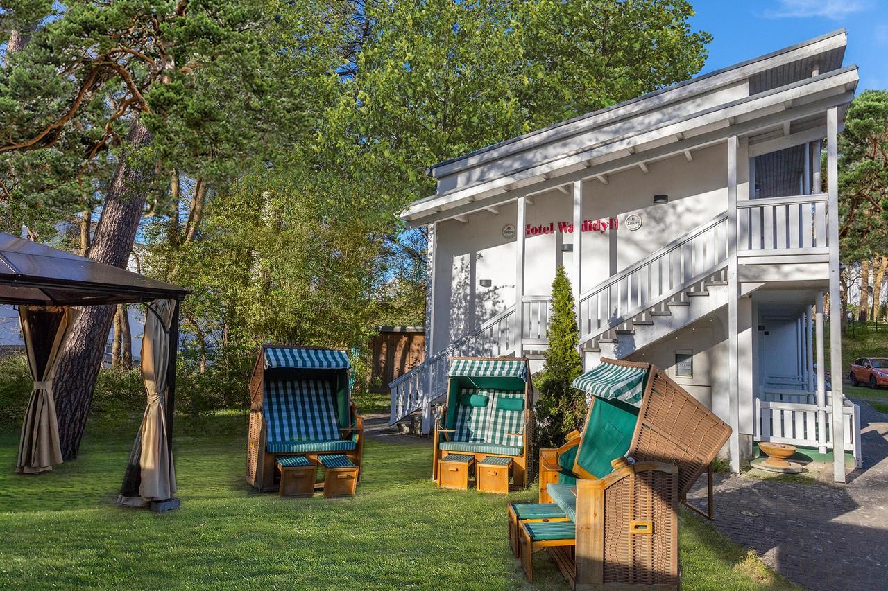 Hotel Waldidyll Baabe Eksteriør billede